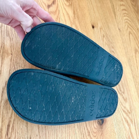 adidas Adilette Cloudfoam Mono Core Black Men's 5, Women's 6 Medium - Picture 6 of 6